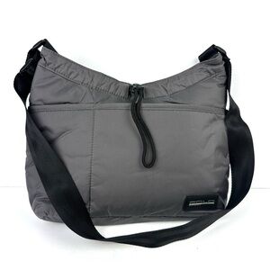 Polo Ralph Lauren Handbag Gray Nylon Shoulder Bag Unisex brand New